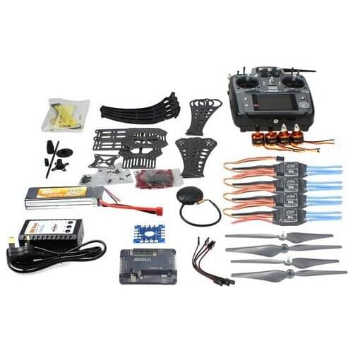 DIY RC Drone Quadrocopter RTF X4M360L Frame Kit with GPS APM2.8 AT10 TX