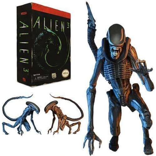 7.2inch 2 Color Original NECA Toy NECA Aliens Xenomorph Predators Ripley Action Figure Model Toy Doll Gift