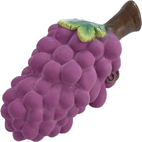 Legendog 1pc Fruit Shape Dog Toys Bite-Resistant Grape Watermelon Banana Squeaky Toy Dog Chew Toy Pet Supplies Dog Favors