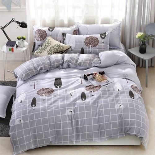 Green Cactus Bedding Set Queen Size Plant Home Bedding Sheet Single Bed Linen ropa de cama King Bed Set Duvet Cover