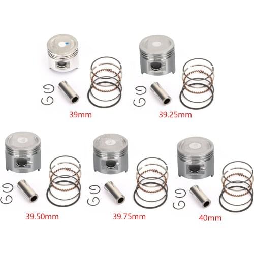 Topteng Piston Ring Pin Clip Kit Fit for Honda CRF50F 2004-2012 Z50R Z50J ZB50 Cub 50 1988-1999 13101-GBZ-701 Motor Parts