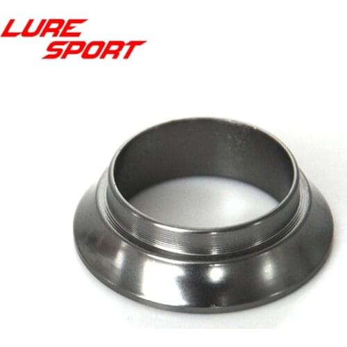 LURESPORT 8pcs Aluminum Ring Reel Seat Front Ring wind Check Rod Building Component Repair Fishing rod DIY Accessory