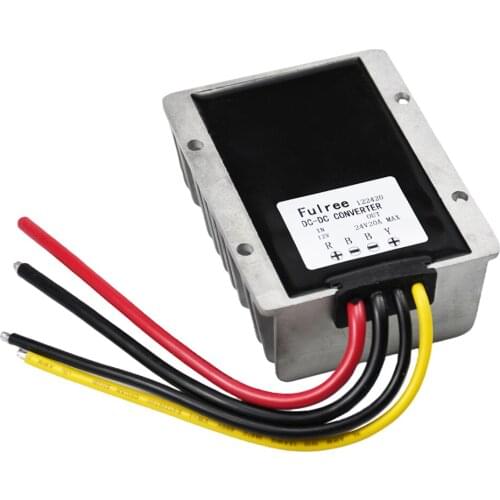 Voltage Regulator DC DC 10-23V Step UP to DC 24V 20A Buck Transformer 12V to 24V Converter