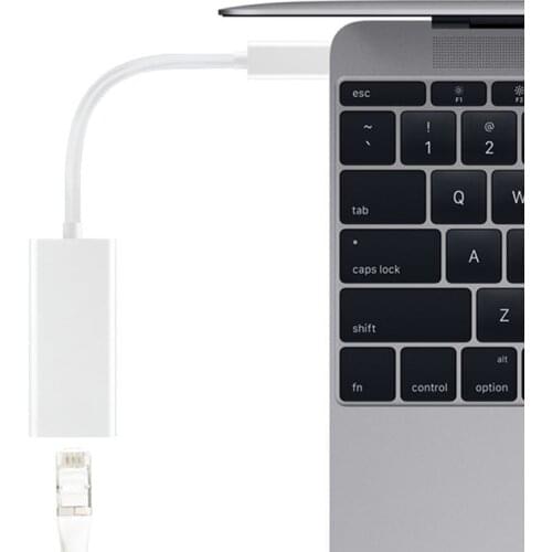 USB-C/TYPE-C to RJ45 Ethernet LAN Internet Cable Adapter for MACBook & TypeC Devices B88