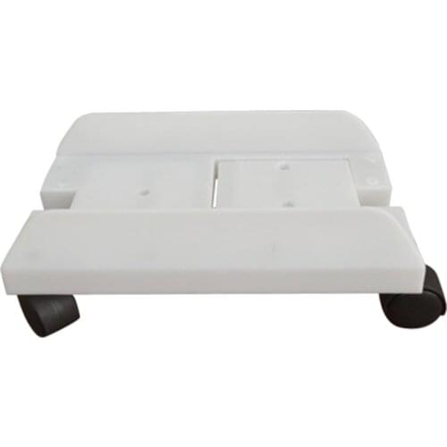 Mobile Adjustable Computer Tower Holder Computer CPU Stand Cart Q84D