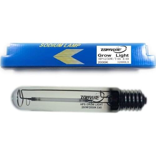 Factory direct sells 250w HPS grow Light sodium lamp Greenhous Lighting 250W 220V 32000Lumens High Pressure Sodium Grow Bulbs