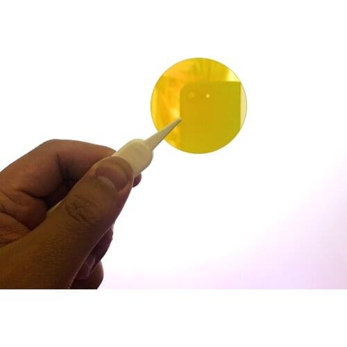 12pcs size diameter 12.7mm thick NBPF 590nm narrow band filter glass