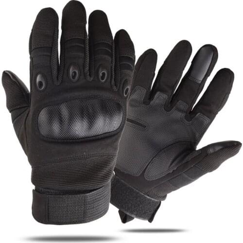 Carbon Fiber Shell Hard Shell Tactical Gloves Riding Protection Anti-Cutting Fitness Combat Trainin Army Military Gloves