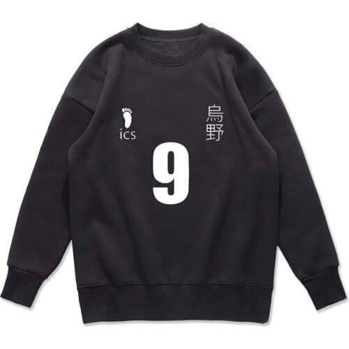 Cartoon Tobio Kageyama Haikyuu Printing Man Sweatshirt New Warm Mens Hoodie Fashion Harajuku Men Sweatshirts Japan Anime Hoodies