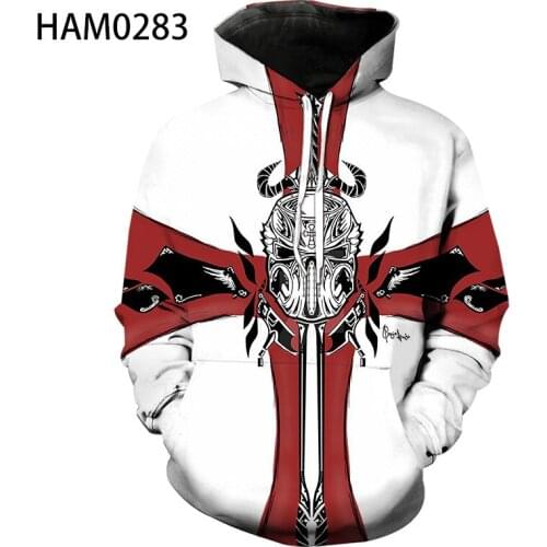 Crusade spring and autumn 3D printing youth popular brand Hoodie couple childrens Sweatshirt fashion Pullover
