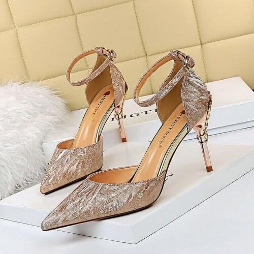 High Heels Shoes Woman Pump Thin Heel Female Comfortable female Elegant beautiful Lady womens Office Pumps shoes