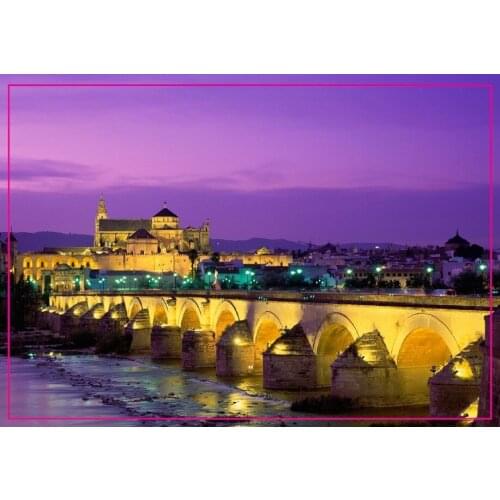Tourist Magnets ,Cordoba,Spain Sunset View Metal Fridge Magnet 5588 Souvenirs photograph