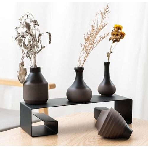 Japanese Style Flower Vase Home Flower Arrangement Living Room Ceramic Home Decoration Ornament Home Decor Hot Sale