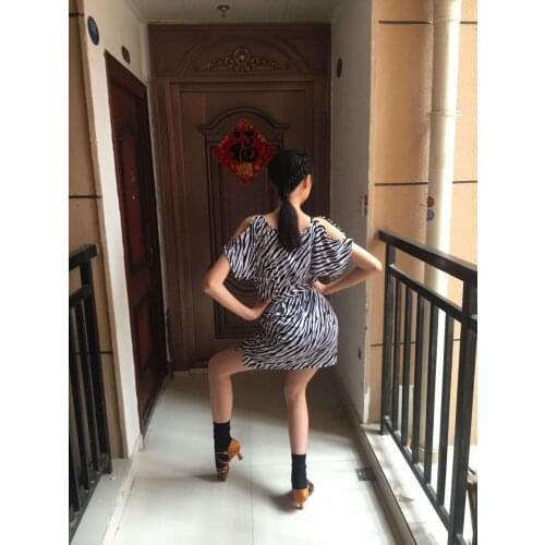 Latin practice wear Latin Dance Tops Women for woman New Ballroom Shirts Clothes Samba girl black purple dance practice wear