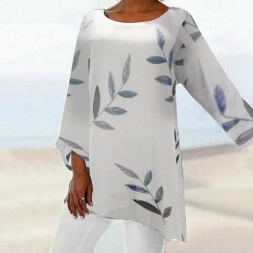 Flower Printing Cotton Tops Summer Loose Chiffon Fabric Ladies Woman Tshirts Casual Vintage Graphic Tees Design Tops Футболка G2