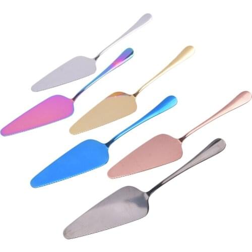 Gold Cake Shovel Spatula Baking Pastry Tools Wedding Cake Serve Baroque Party Cake Decorating Shovel Restaurant Tableware