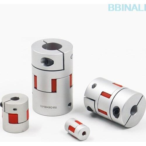 Aluminum alloy star coupling plum blossom coupling elastic coupling servo motor screw coupling AL7003 quality aviation aluminum
