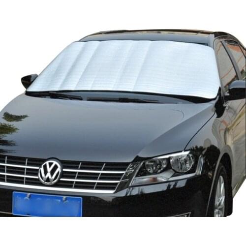 1pcs 150cm * 70cm Window glass sunscreen Automobile general windshield and dustproof cover Four season front window sun visor
