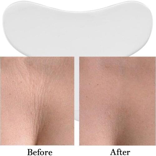 1PC Reusable Women Intimates Accessories Anti Wrinkl Transparent Chest Pad Silicon Cleavage Prevent aging Wrinkles Removal Patch
