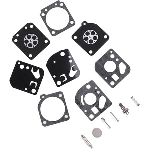 15PCS/SET Carburetor Carb Gasket Diaphragm Repair Rebuild Kit Fit For Zama RB-29 Carb Blower Trimmer