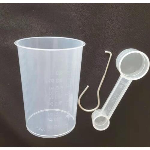 3pcs 300ml Measuring Cup & Spoon & Paddle Removal Tool Kit for Bread Machine Maker Spare Parts