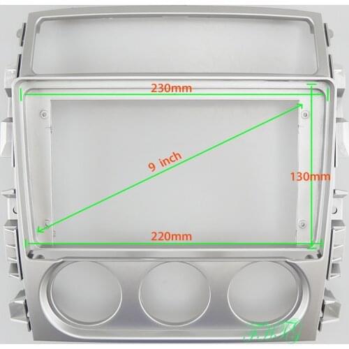 9 INCH Car Audio Frame GPS Navigation Fascia Panel Car dvd Plastic Frame Fascia is suitable for LIANA 2018