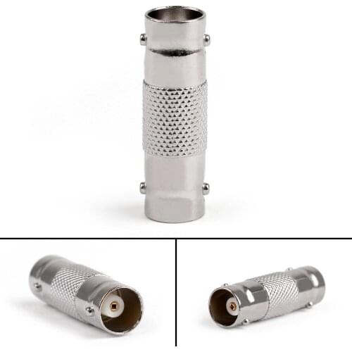 Artudatech 100 Pcs BNC Female To BNC Female Connector Coax Adapter Coupler For CCTV Camera Jack Parts