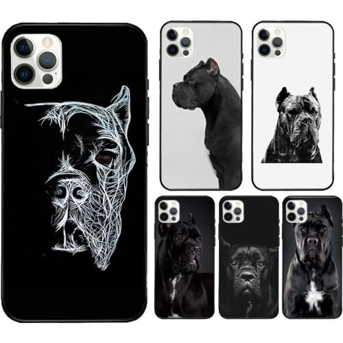 Cane Corso Italian Mastiff Phone Case For iPhone 11 Pro Max 12 mini 6S 7 8 Plus X XS Max SE 2020 XR Cover Coque