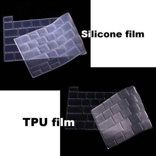 For Apple Laptop keyboard cover For Macbook air pro Transparent film A2141/A1932/A1708/A2159/1466 keyboard cover case TPU clear