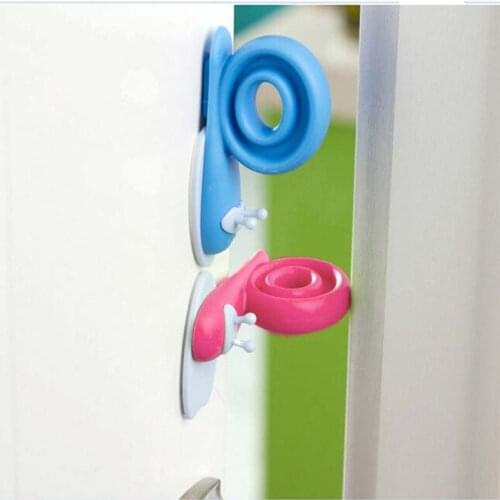 3Pcs Soft Door Stopper Anti-slip Kids Finger Safety Guard Anti Slamming Doors Baby Hands Anti-pinch Protector