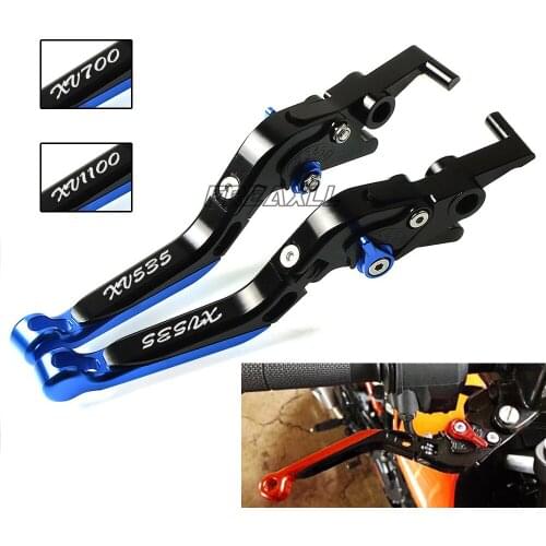 FREAXLL For Yamaha XV535 XV700 XV1100 XV 535 700 1100 Virago CNC Aluminum Adjustable Handle Motorcycle Brake Clutch Levers