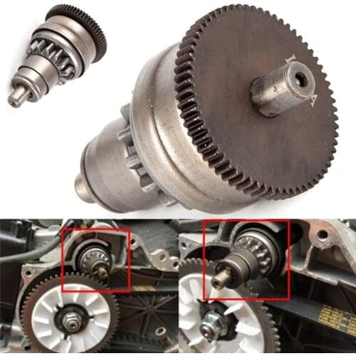 Hot sale Starter Motor Clutch Gear Assembly For GY6 50/80cc 139QMB Scooter Mopeds ATV