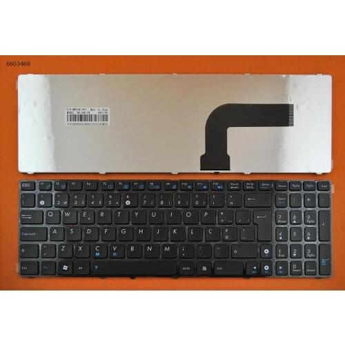 PO Language Laptop notebook replacement keyboard for ASUS G60 GLOSSY FRAME BLACK OEM