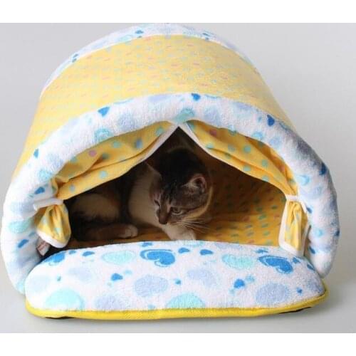 Lovely pet dog cat princess house doggy autumn winter warm kennels products puppy beds supplies dogs cats nest accessories