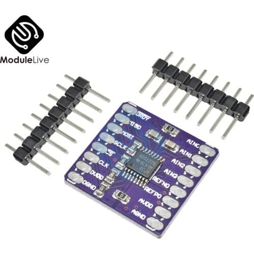 Low Power CJMCU-1220 ADS1220 A/D Converter ADC SPI 24-Bit Analog-to-Digital Converter Module Board For Arduino
