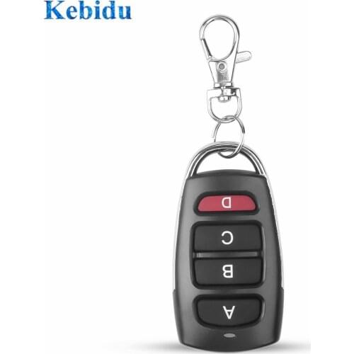 Kebidu 433Mhz Auto Remote Control Cloning Gate for Garage Door Remote Control Portable Duplicator Key