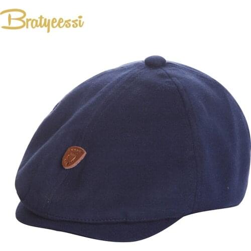 Vintage Baby Boy Hat Cotton Adjustable Toddler Baby Cap for Boys Children Beret Hat Kids Cap Infant Accessories for 6-24M