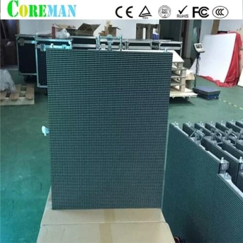 Led cabinet 576*576mm p6 flexible led video dalle ecran geant pitch 10mm - outdoor - 96 x 96