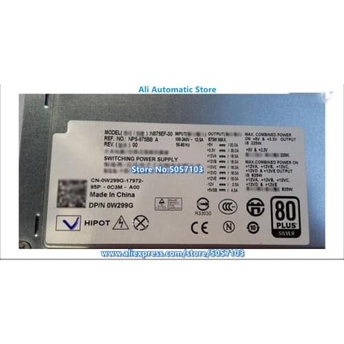 Precision T5400 T5500 Workstation Power Supply N875EF-00 H875E-00