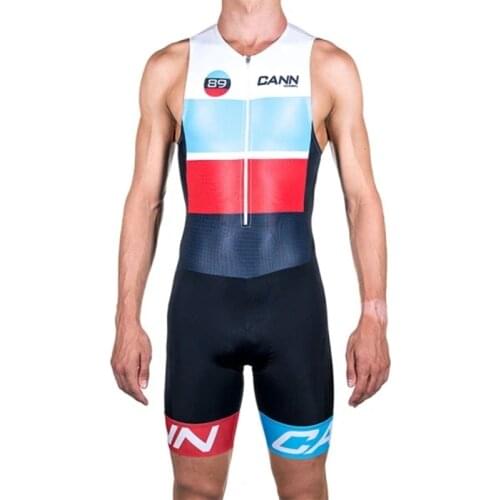 2020 cannibal Cycling skinsuit Triathlon Suit Mens Short Sleeve Leotard Jumpsuit Maillot Bike Ropa Ciclismo