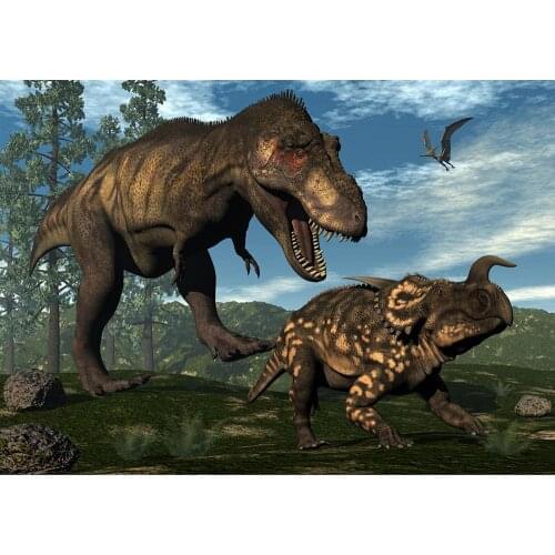 Dinosaurs Jurassic Vinyl Backdrops for Photography Portrait Baby Children Boy Birthday Photo Backgrounds Photo Studio Photobooth