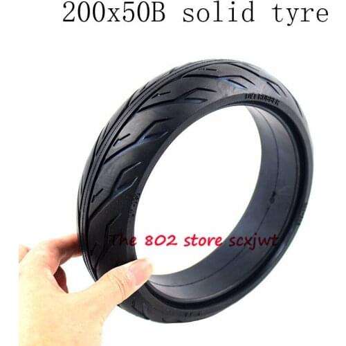 200x50 For Xiaomi Scooter Spare Part ES2 solid tyre for Ninebot ES1 ES3 ES3 ES4 Scooter Motor wheel Tire Replacement Accessories