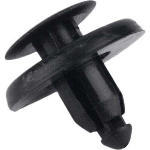 2020 Brand New 50pcs 19.15 x 19.8mm Auto Car Plastic Rivet Fastener Clips Trim Panel Fit 7mm Hole for Toyota