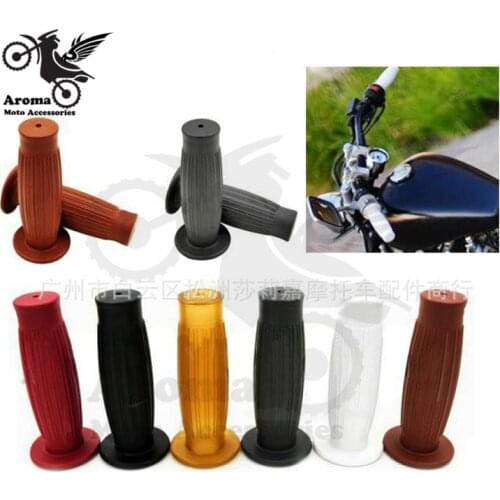 6 colors retro moto ATV Off-road pit bike part motocross handle bar scooter motorcycle grips universal 22MM motorbike handlebar