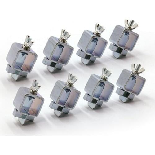 8pcs Butt Welding Clamps Sheet Metal Locator Adjustable Positioner Clip Holder Panel Fasten Kits
