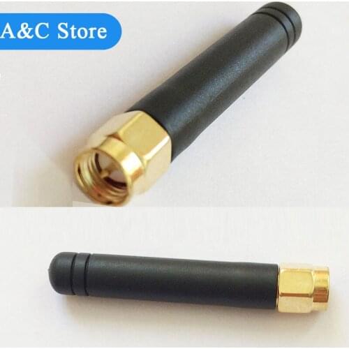 868mhz lora antenna 50ohm 2.15dbi Aerial Rubber Antenna Signal Booster Input SMA Plug Straight wireless communication Ham Radio