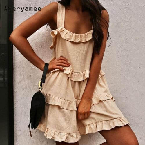 Свободные летние платья Aberyamee China At AliExpress