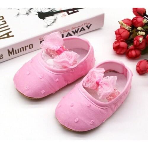 Spring Autumn 0-18M Baby Girls Retro Toddlers Prewalkers Cotton Shoes Infant Soft Bottom First Walkers New 111