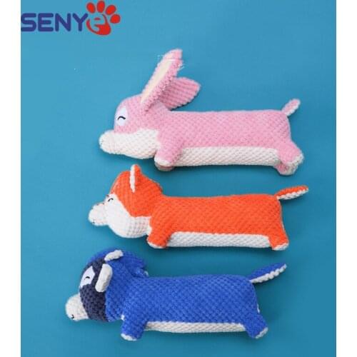 Pet High Quality Cartoon Animal Plush Gnawing Molar Teeth Cleaning Teeth Sound Toy For Cats And Dogs Pet Supplies