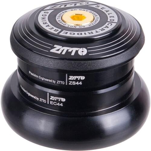 Bicycle CNC Headset 44mm 1 1/8"-1 1/2" Straight Tube Frame to Tapered Tube Fork 1.5 Adapter Headset for MTB bike